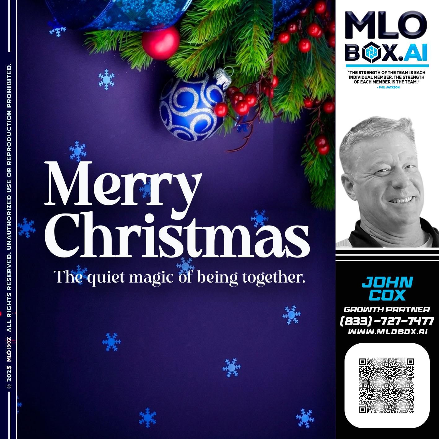 merry christmas - John Cox -Mortgage Loan Officer