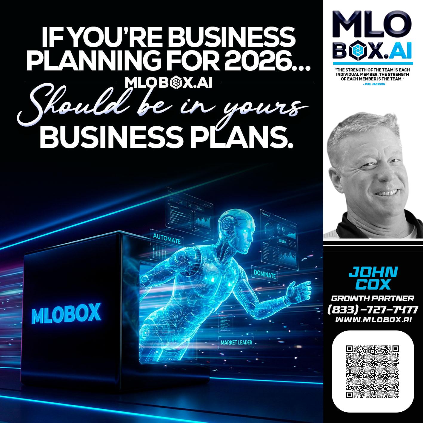 IF YOU - John Cox -Mortgage Loan Officer