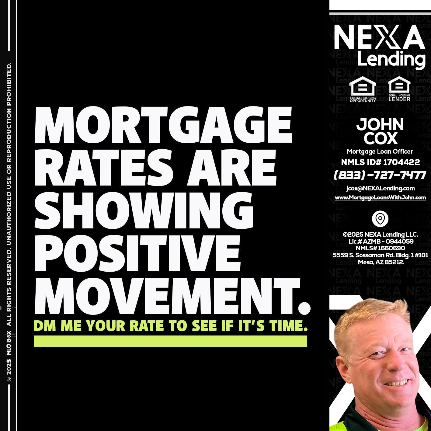 MORTGAGE - John Cox -Mortgage Loan Officer