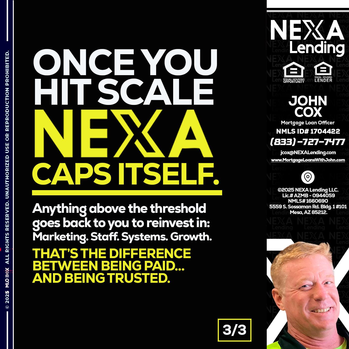 3 OF 3 - John Cox -Mortgage Loan Officer