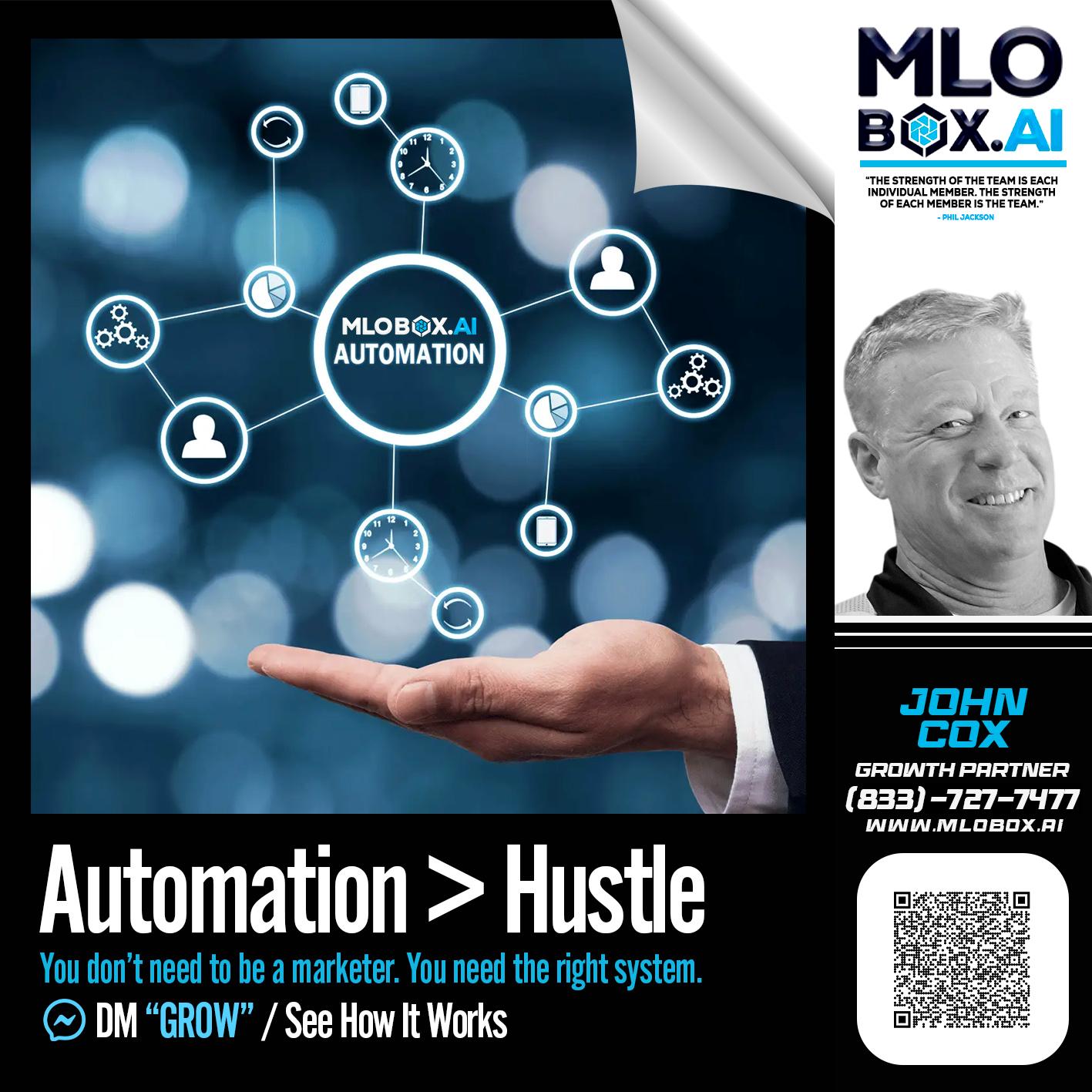 automation - John Cox -Mortgage Loan Officer
