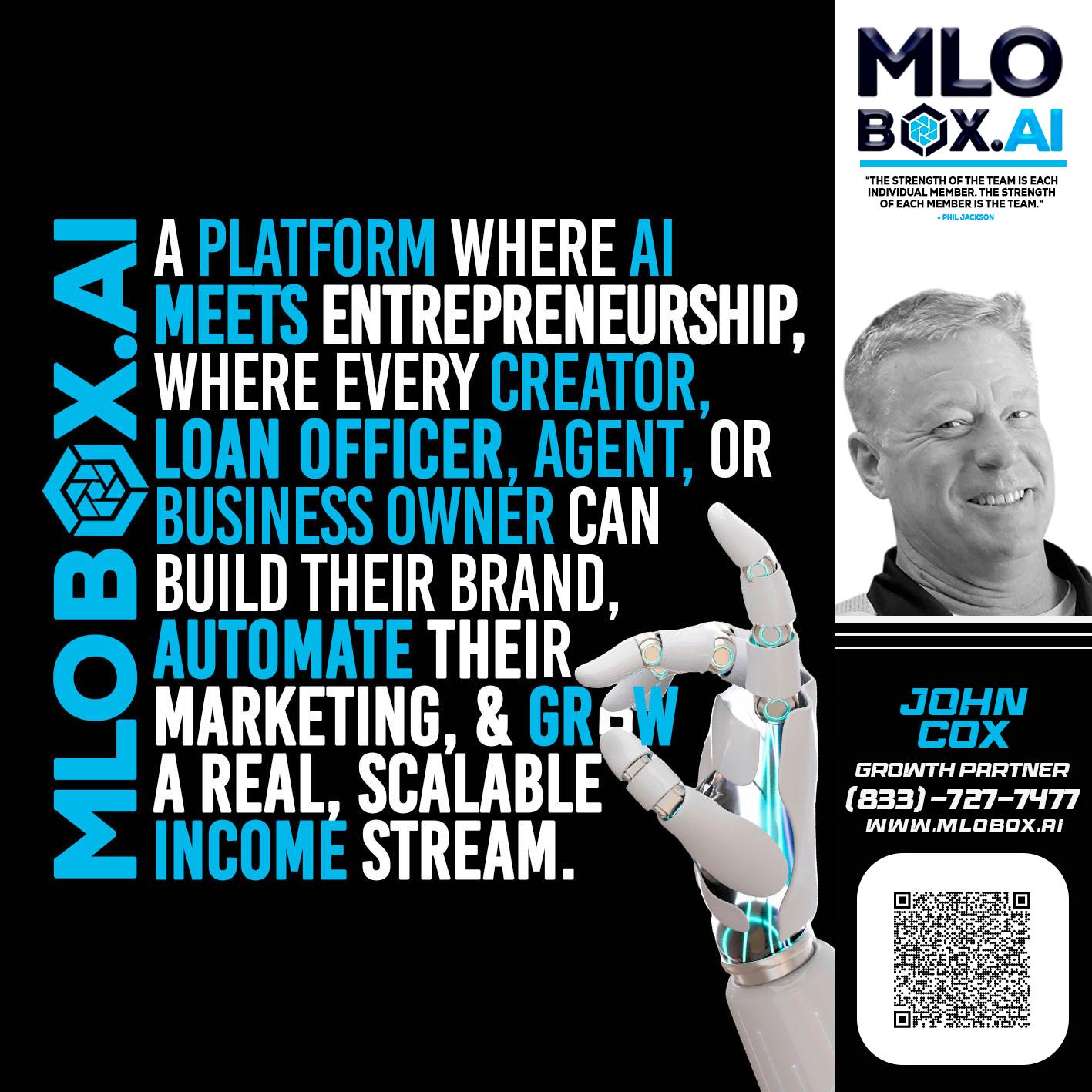 A PLATFORM - John Cox -Mortgage Loan Officer