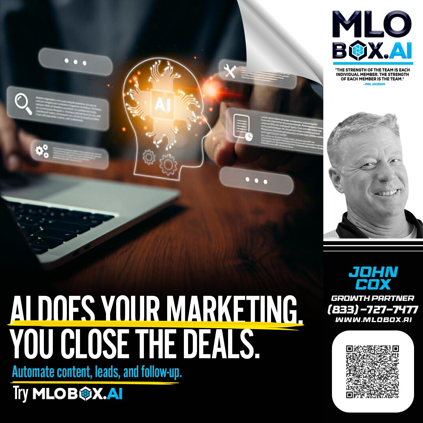 AI DOES - John Cox -Mortgage Loan Officer