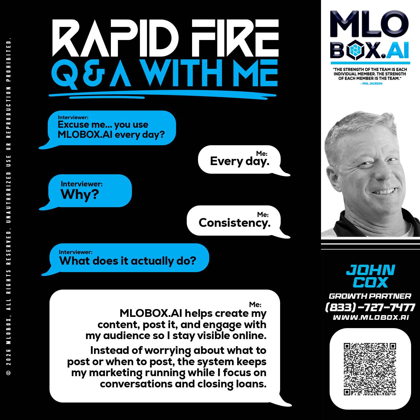 RAPID Q&A - John Cox -Mortgage Loan Officer